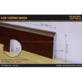 Len Tường nhựa NV79-3